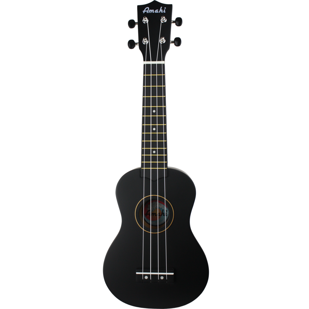 Amahi Amahi Dark Night Black Ukulele, Soprano