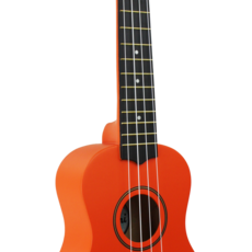 Amahi Amahi Bright Tangerine Ukulele, Soprano