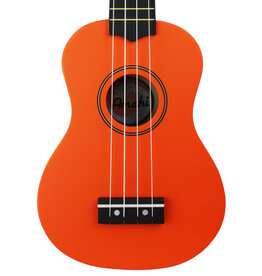 Amahi Amahi Bright Tangerine Ukulele, Soprano