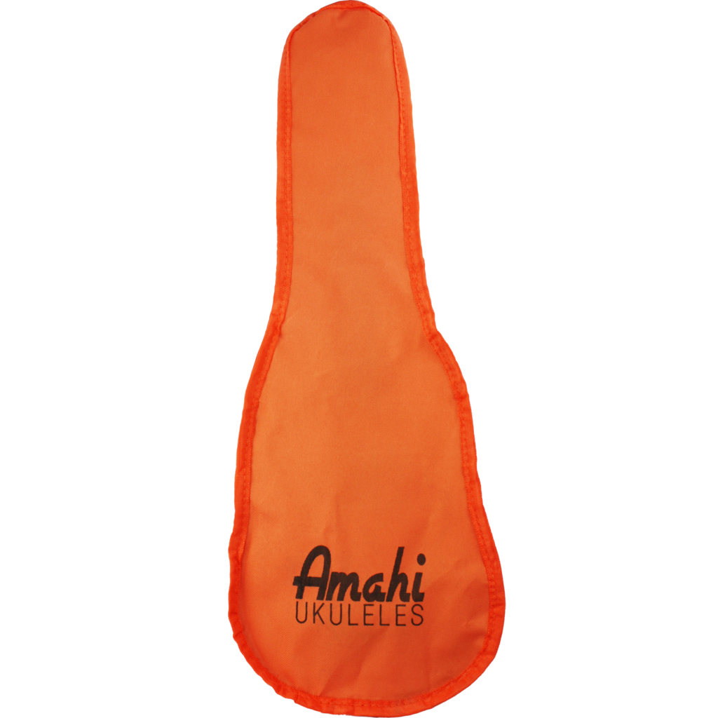 Amahi Amahi Bright Tangerine Ukulele, Soprano