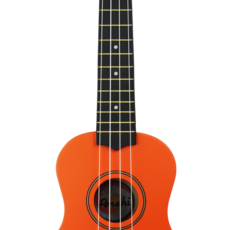Amahi Amahi Bright Tangerine Ukulele, Soprano
