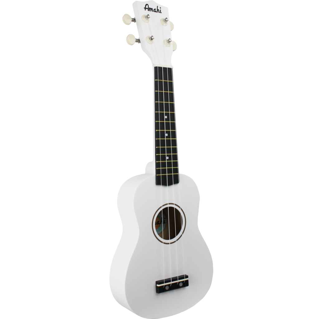 Amahi Amahi Paper White Ukulele, Soprano