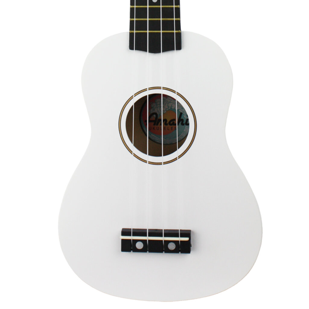 Amahi Amahi Paper White Ukulele, Soprano