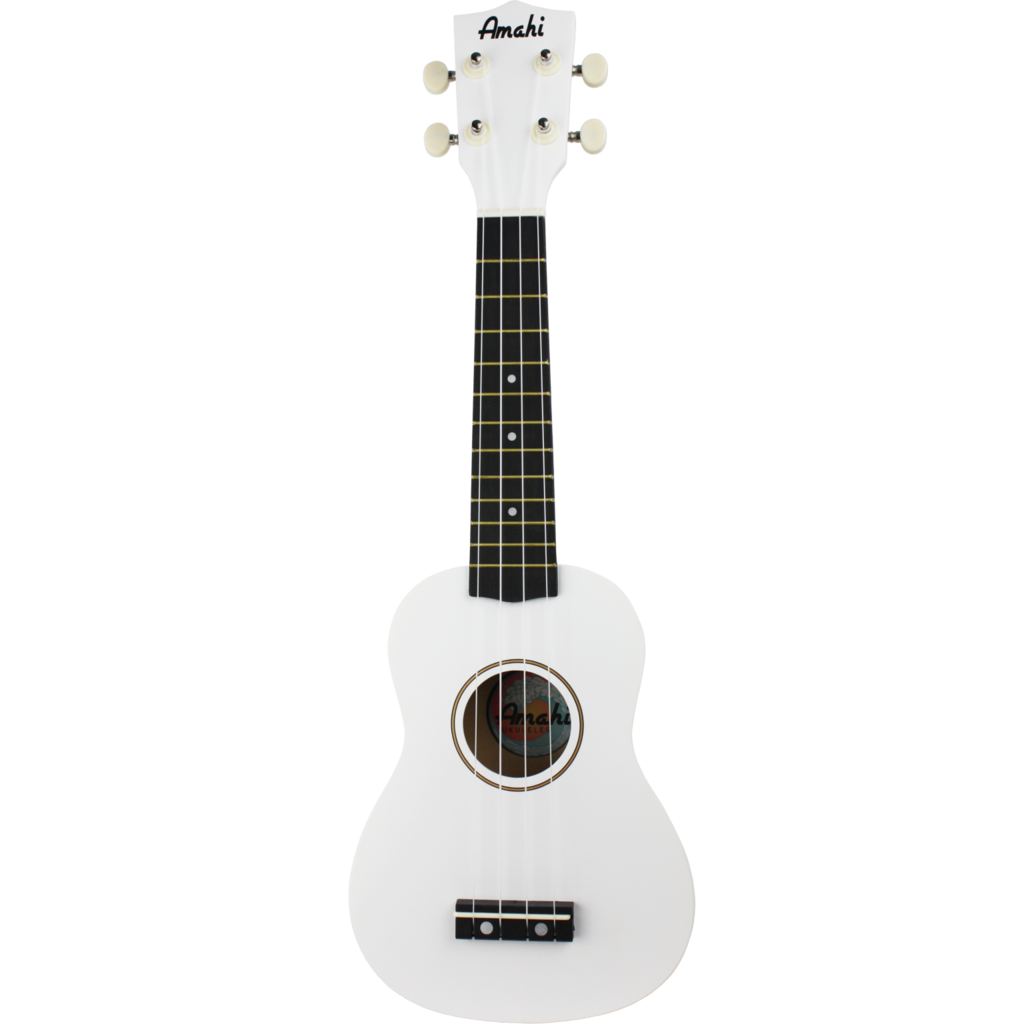 Amahi Amahi Paper White Ukulele, Soprano