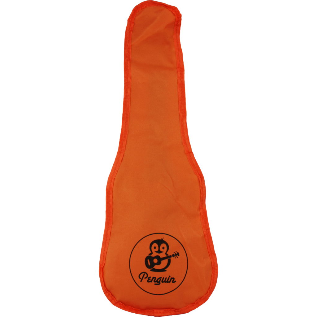 Amahi Amahi Penguin Tropical Sunset Orange Ukulele, Soprano