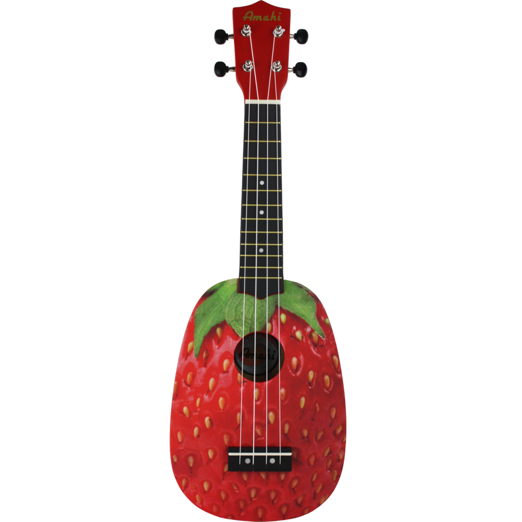 Amahi Amahi Strawberry Ukulele, Soprano