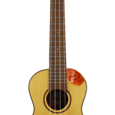 Amahi Amahi Concert Ukulele with Solid Spruce Top, Scallop Cutaway