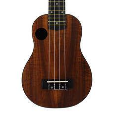 Amahi Amahi Koa Top Soprano Ukulele with ABS Back & Sides