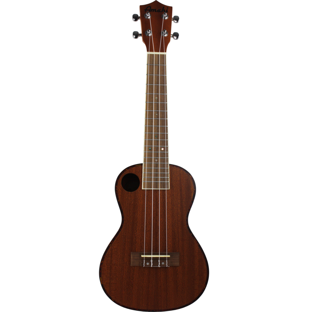 Amahi Amahi Forte Mahogany Concert Ukulele with Offset & Side Sound Hole