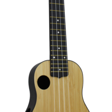 Amahi Amahi Bamboo Top Soprano Ukulele with ABS Plastic Back & Sides