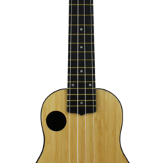 Amahi Amahi Bamboo Top Soprano Ukulele with ABS Plastic Back & Sides