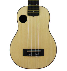 Amahi Amahi Spruce Top Soprano Ukulele with ABS Plastic Back & Sides