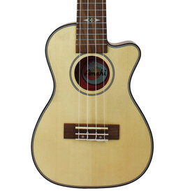 Amahi Amahi Concert Ukulele with Spruce Top, Mahogany Back & Sides, Thin Body, Cutaway