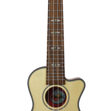 Amahi Amahi Concert Ukulele with Spruce Top, Mahogany Back & Sides, Thin Body, Cutaway