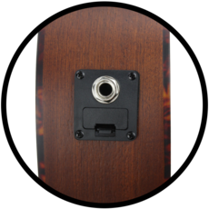 Amahi Amahi Mahogany Soprano Ukulele with EQ