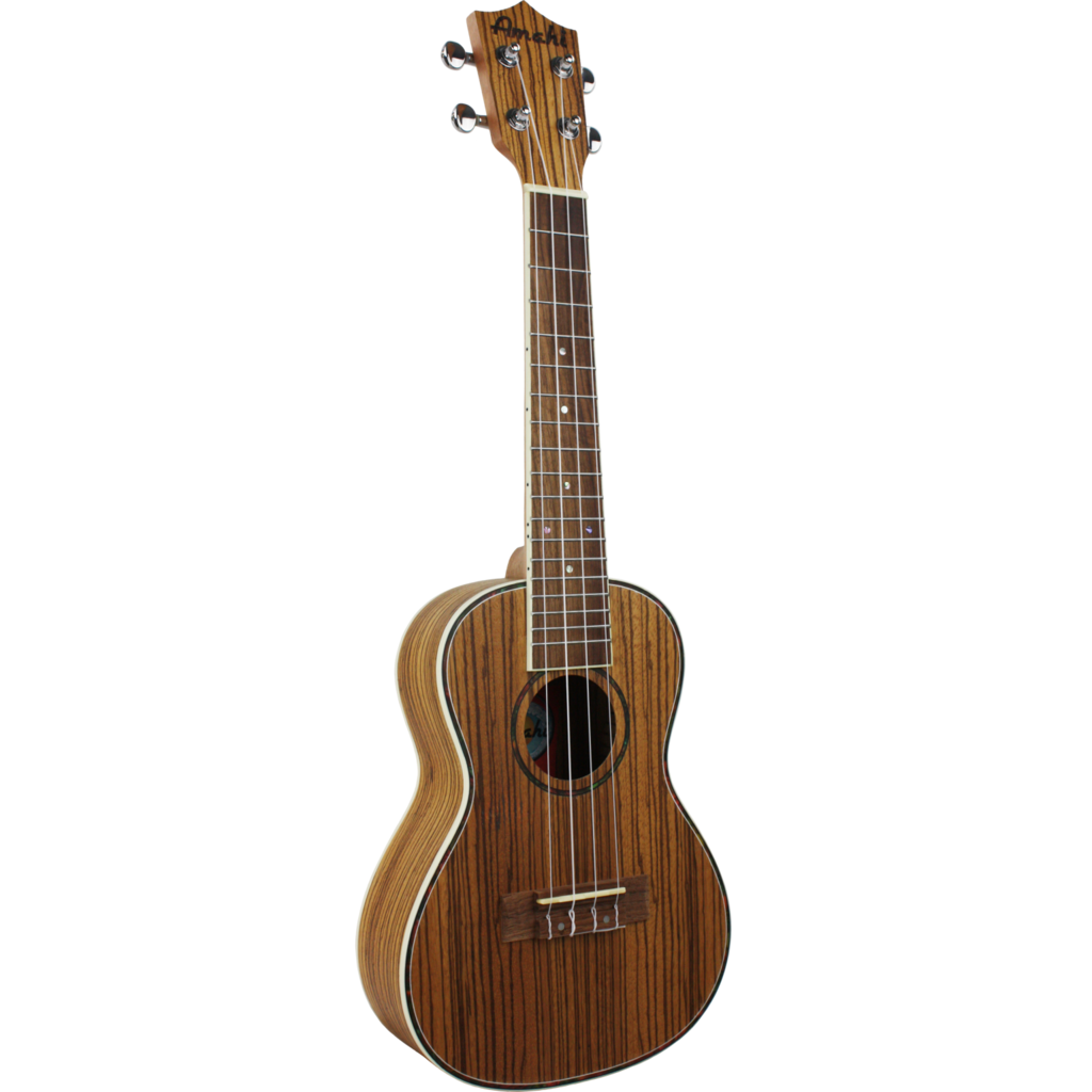 Amahi Amahi Classic Zebrawood Concert Ukulele