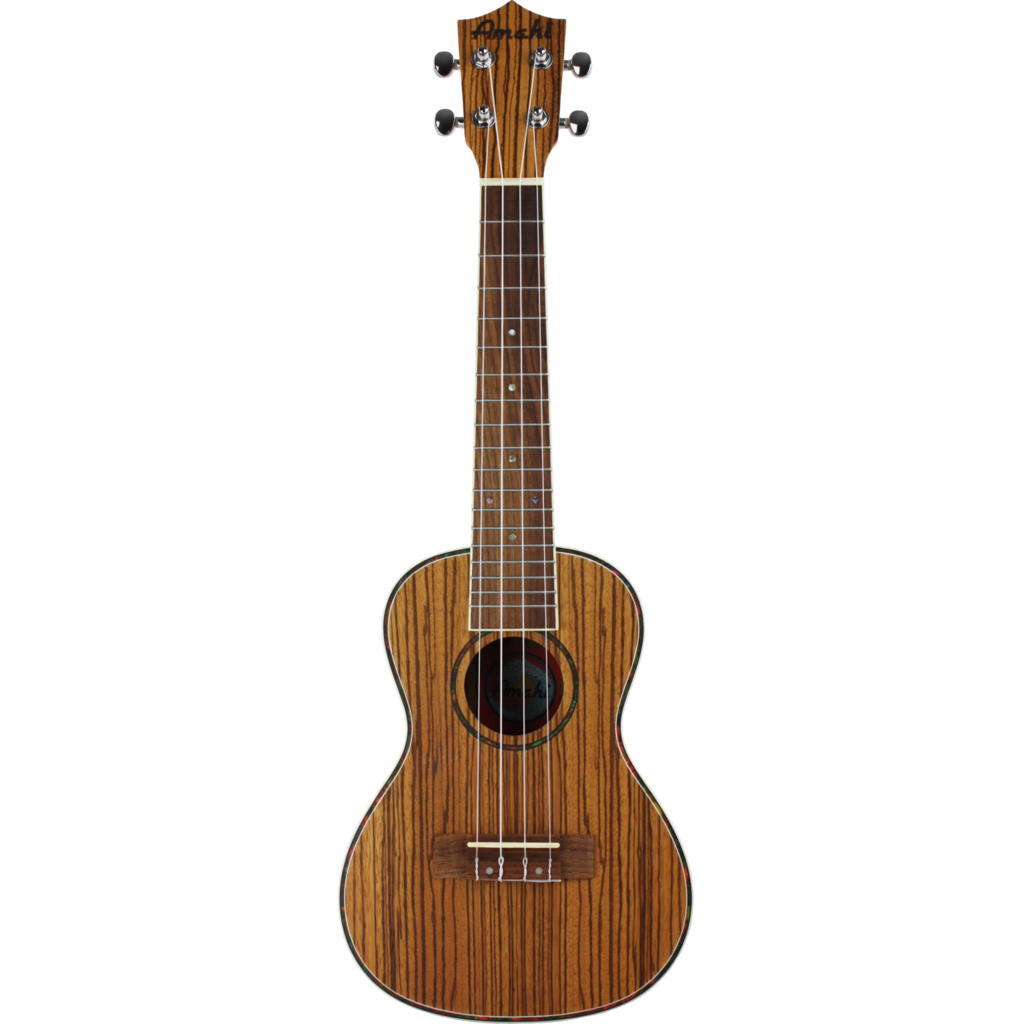 Amahi Amahi Classic Zebrawood Concert Ukulele
