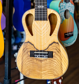 Amahi Amahi African Burl Concert Ukulele with Electronics