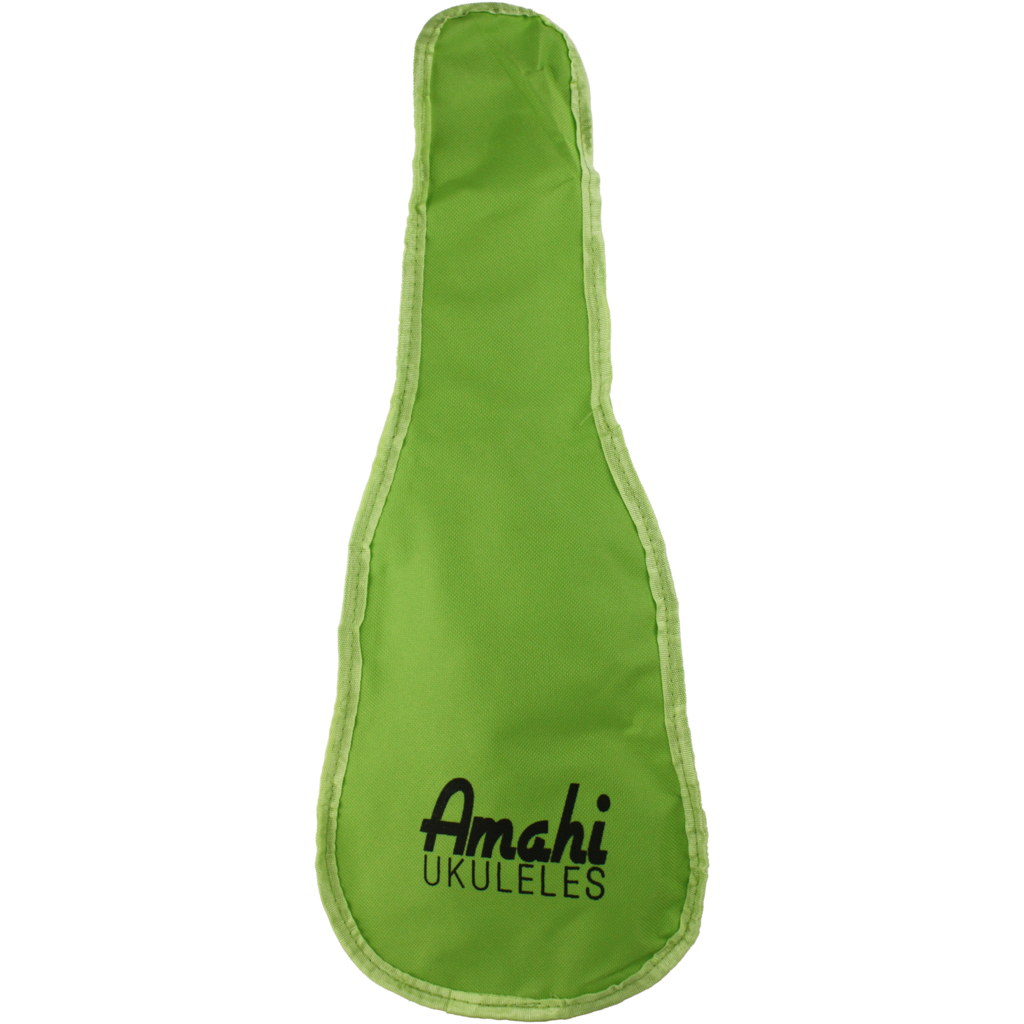 Amahi Amahi Soprano Ukulele with Green Flower Design
