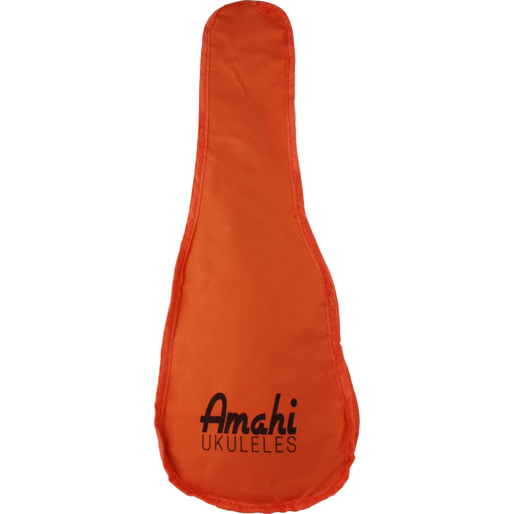 Amahi Amahi Soprano Ukulele with Orange Flower Design