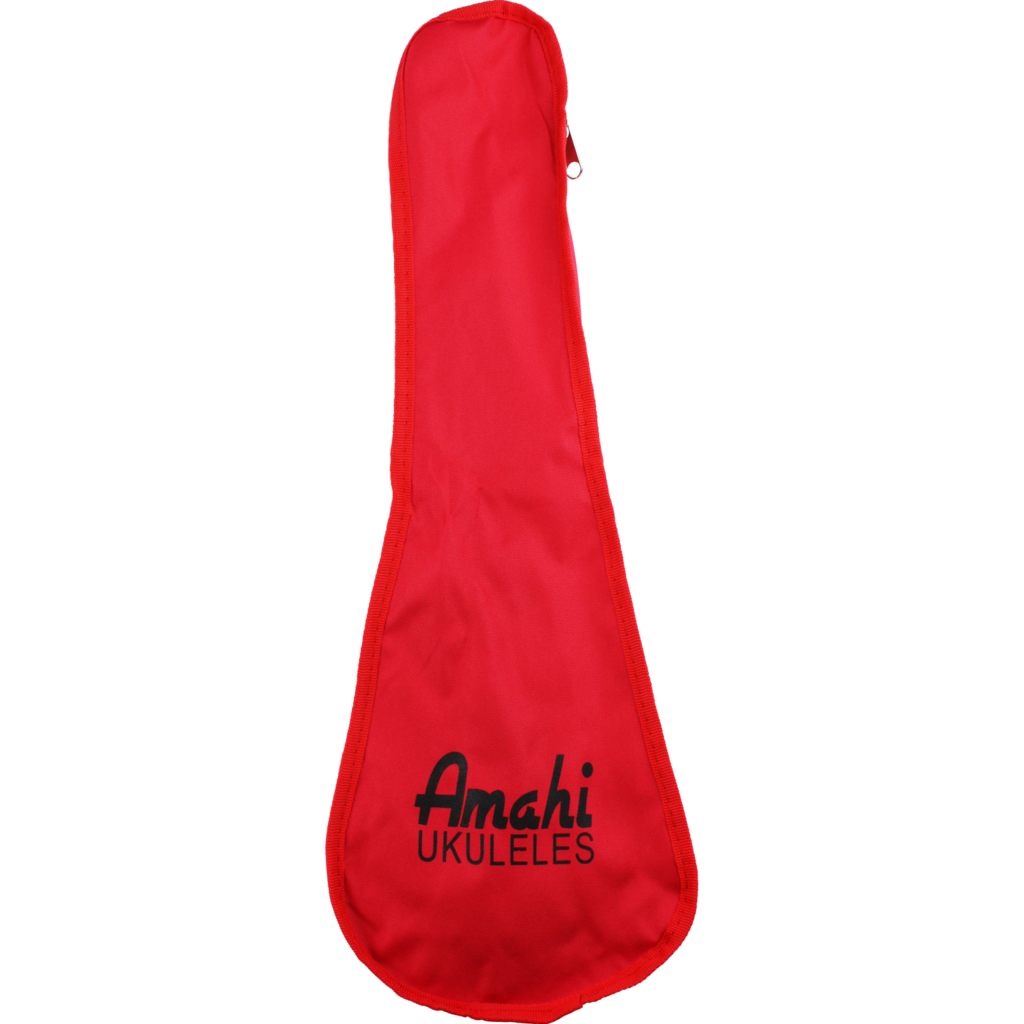 Amahi Amahi  Penguin Tropical Tomato Red Soprano Ukulele