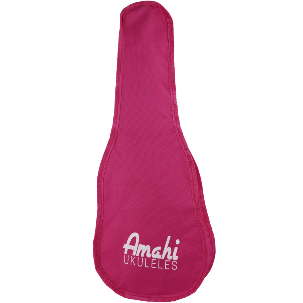 Amahi Amahi Soprano Ukulele with Pink Flower Design