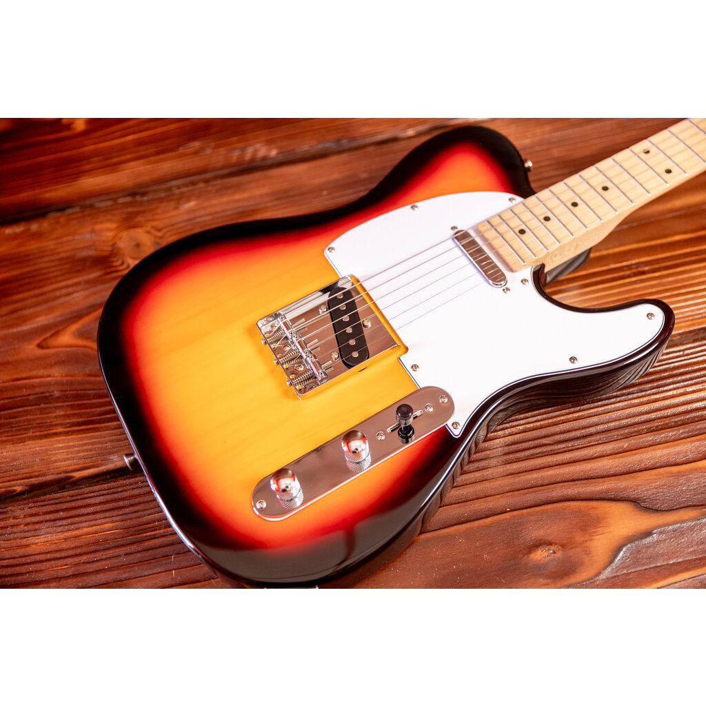 Aria Aria Pro II TEG-002M Electric Guitar, 3-Tone Sunburst
