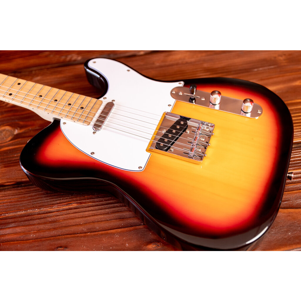 Aria Aria Pro II TEG-002M Electric Guitar, 3-Tone Sunburst
