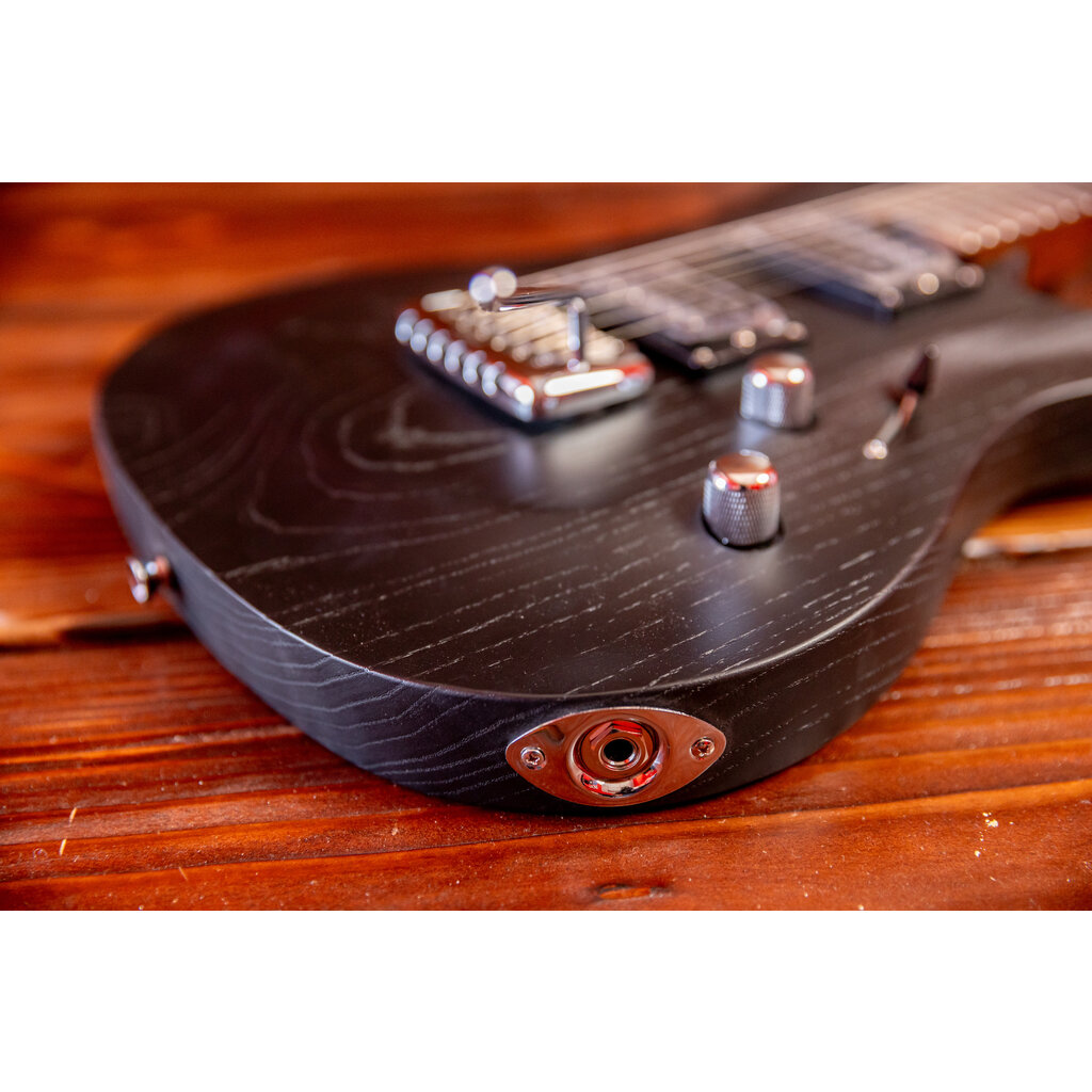 Aria Aria Pro II MAC DLX Electric Guitar, Black