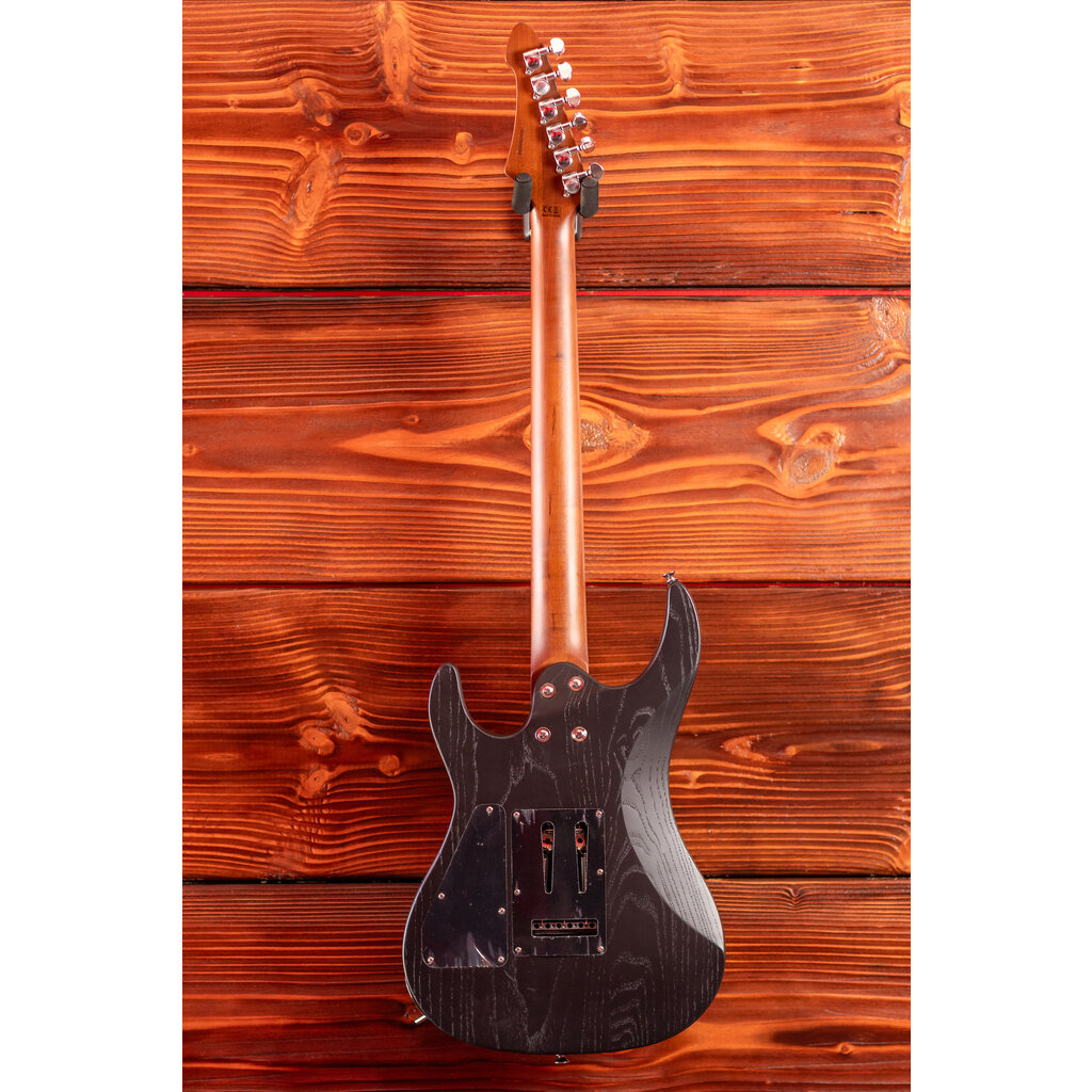 Aria Aria Pro II MAC DLX Electric Guitar, Black
