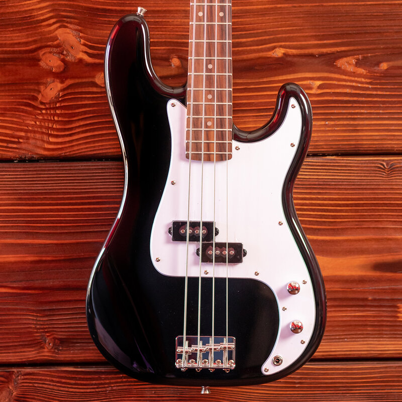 Aria ARIA Pro II STB-PB Electric Bass Guitar, Black