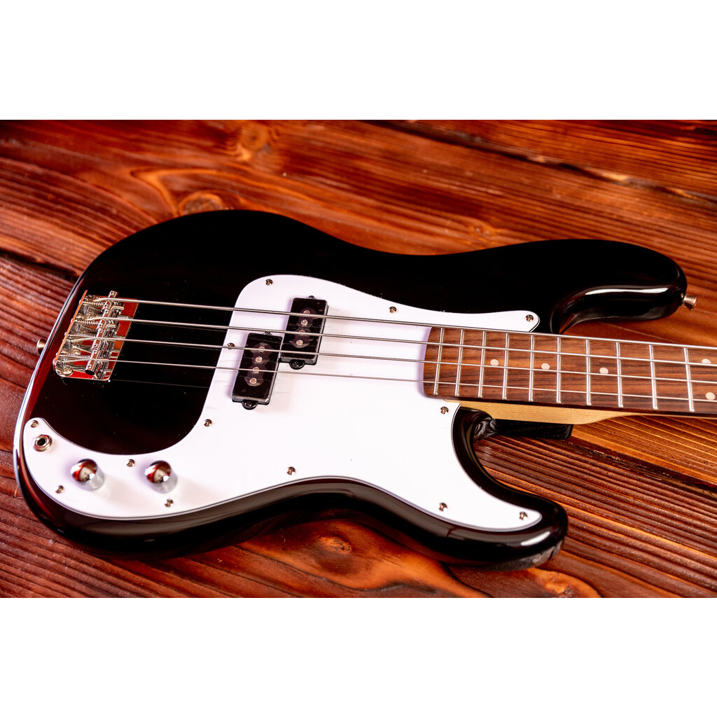 Aria ARIA Pro II STB-PB Electric Bass Guitar, Black