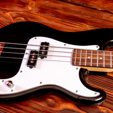 Aria ARIA Pro II STB-PB Electric Bass Guitar, Black