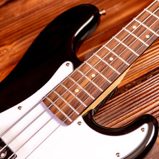 Aria ARIA Pro II STB-PB Electric Bass Guitar, Black