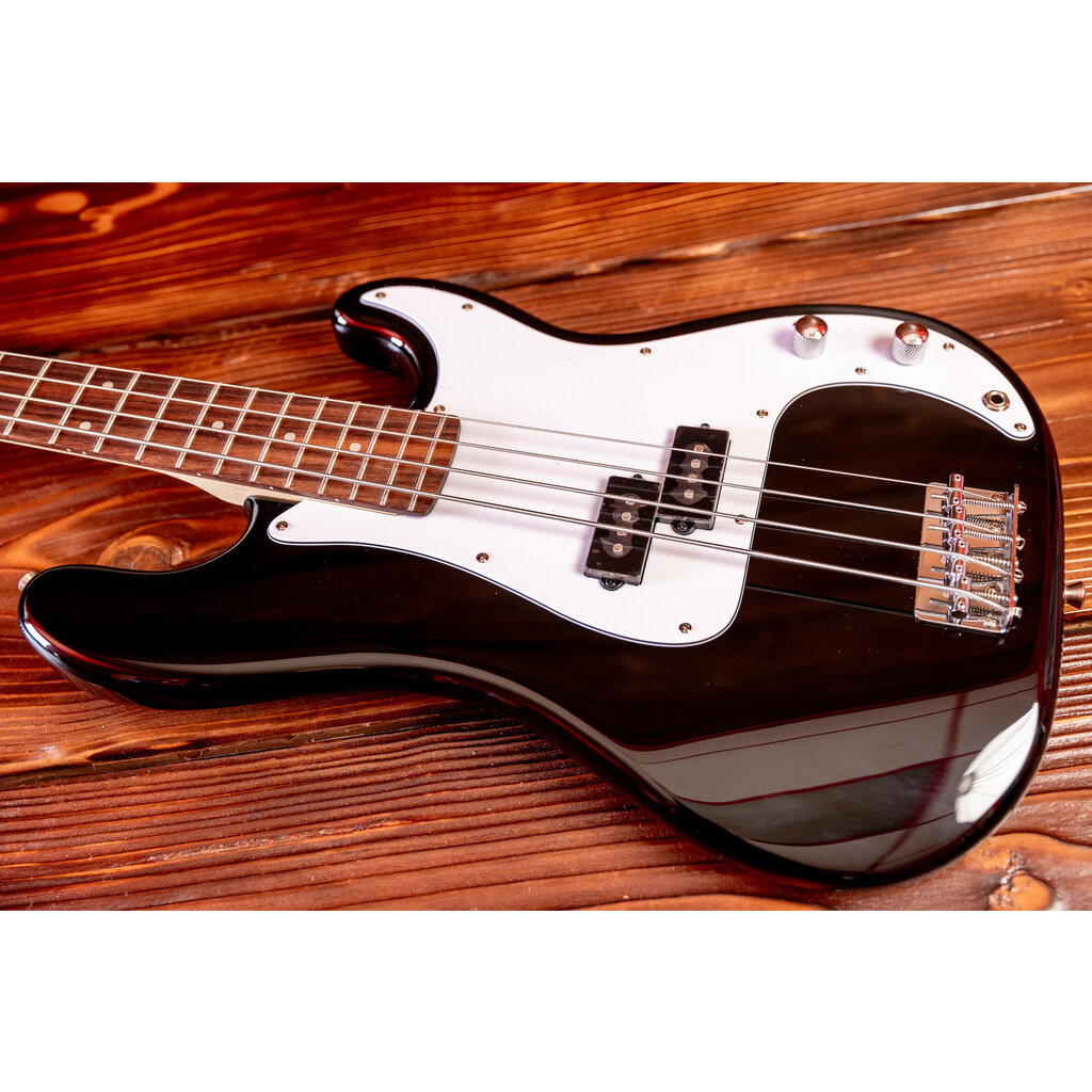 Aria ARIA Pro II STB-PB Electric Bass Guitar, Black