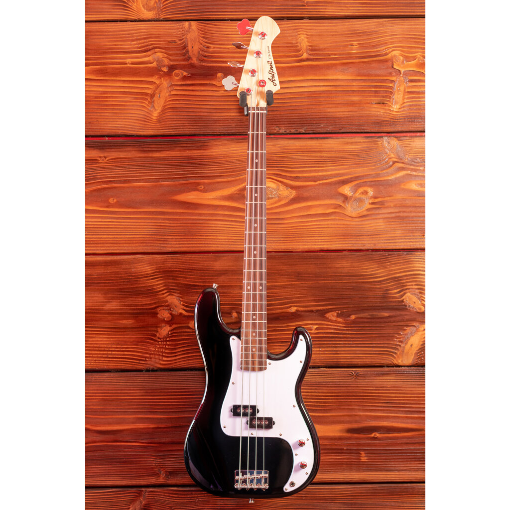 Aria ARIA Pro II STB-PB Electric Bass Guitar, Black