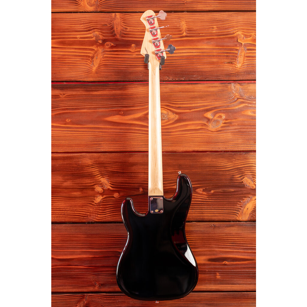 Aria ARIA Pro II STB-PB Electric Bass Guitar, Black