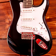 Aria Aria Pro STG Series Electric Guitar, Black (3/4 Scale)