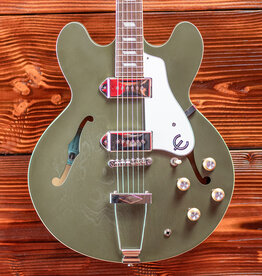 Epiphone Epiphone Casino Semi-Hollow Electric Guitar, Worn Olive Drab (In-Store Pickup Only)