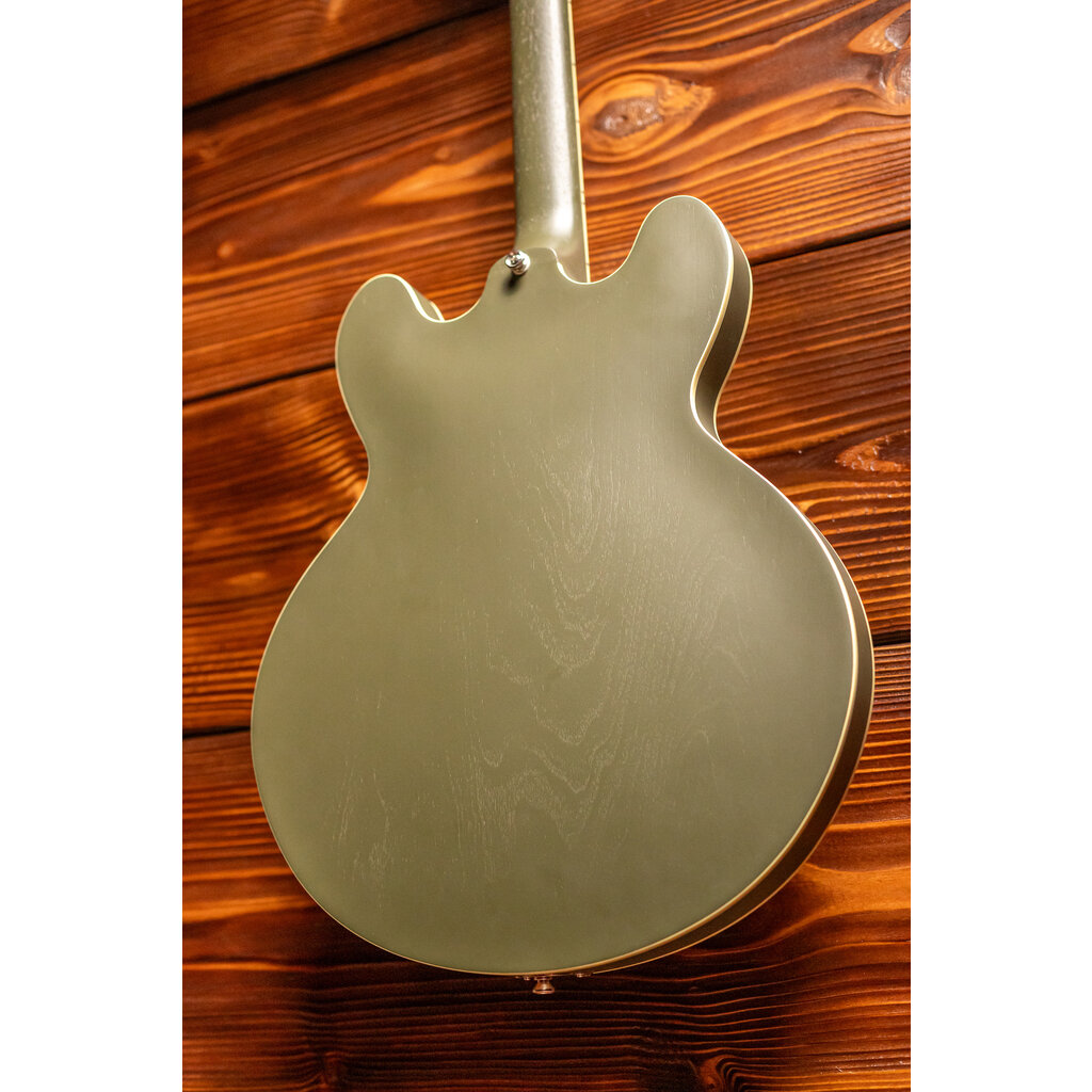 Epiphone Epiphone Casino Semi-Hollow Electric Guitar, Worn Olive Drab (In-Store Pickup Only)