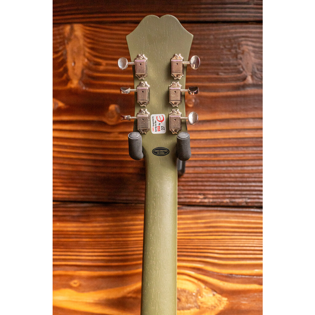 Epiphone Epiphone Casino Semi-Hollow Electric Guitar, Worn Olive Drab (In-Store Pickup Only)
