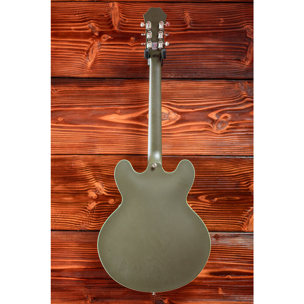 Epiphone Epiphone Casino Semi-Hollow Electric Guitar, Worn Olive Drab (In-Store Pickup Only)