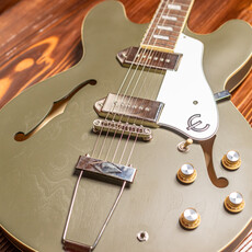 Epiphone Epiphone Casino Semi-Hollow Electric Guitar, Worn Olive Drab (In-Store Pickup Only) Epiphone Epiphone Casino Semi-Hollow Electric Guitar, Worn Olive Drab (In-Store Pickup Only)