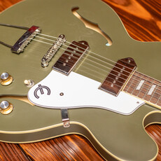 Epiphone Epiphone Casino Semi-Hollow Electric Guitar, Worn Olive Drab (In-Store Pickup Only) Epiphone Epiphone Casino Semi-Hollow Electric Guitar, Worn Olive Drab (In-Store Pickup Only)