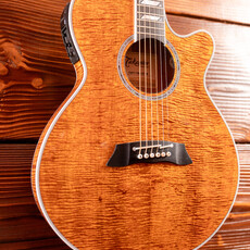 Takamine Takamine TSP178ACK N Thinline Acoustic/Electric Guitar [Semi-Hard Case Included] Koa Natural Gloss