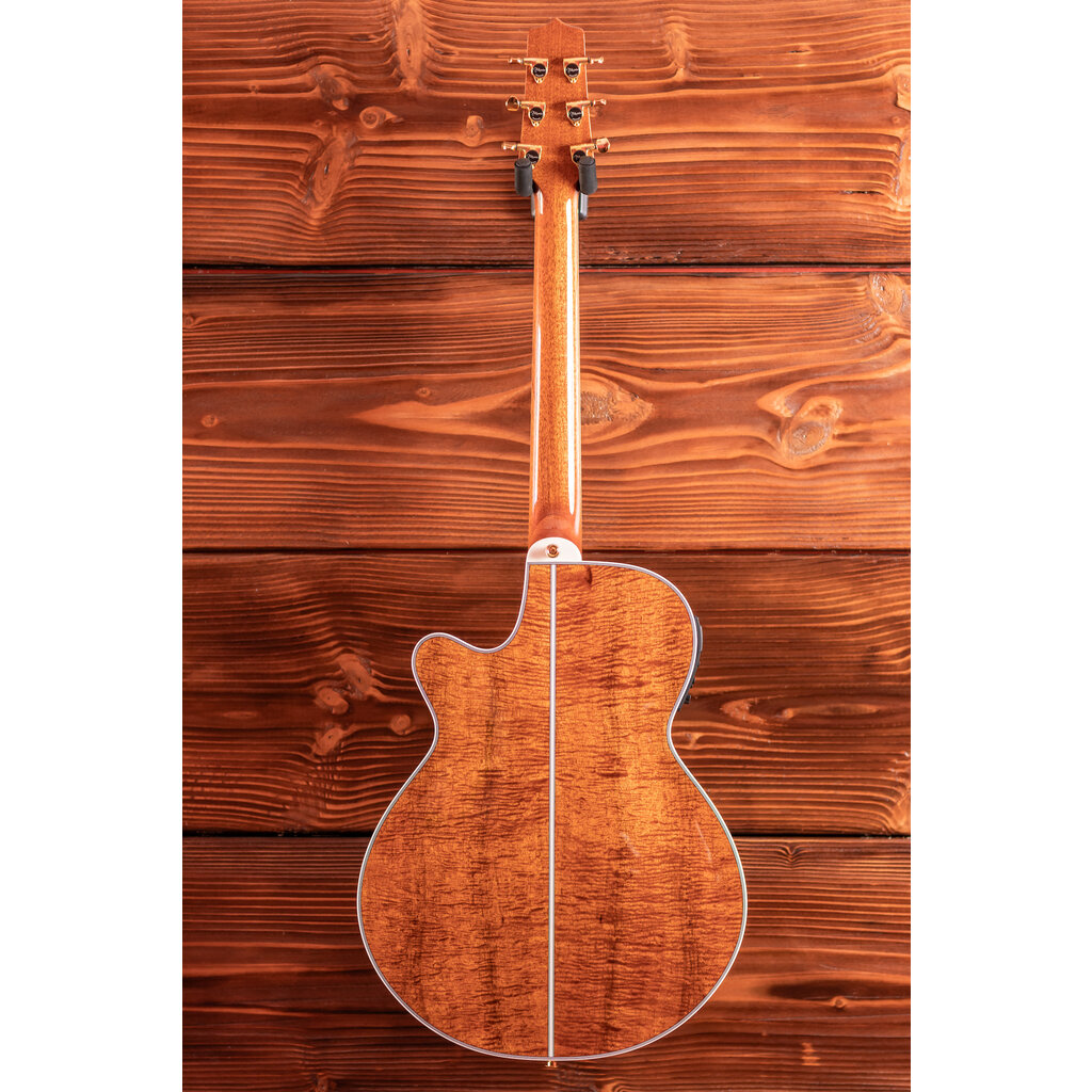 Takamine Takamine TSP178ACK N Thinline Acoustic/Electric Guitar [Semi-Hard Case Included] Koa Natural Gloss