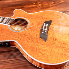Takamine Takamine TSP178ACK N Thinline Acoustic/Electric Guitar [Semi-Hard Case Included] Koa Natural Gloss