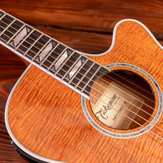 Takamine Takamine TSP178ACK N Thinline Acoustic/Electric Guitar [Semi-Hard Case Included] Koa Natural Gloss