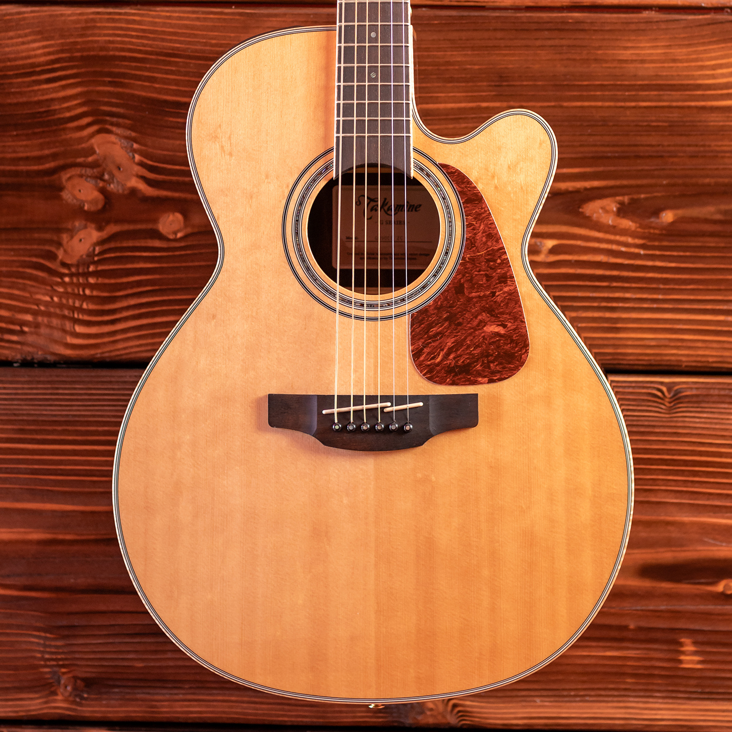 Takamine GN90CE-ZC Acoustic/Electric Guitar, Natural - Music Freqs