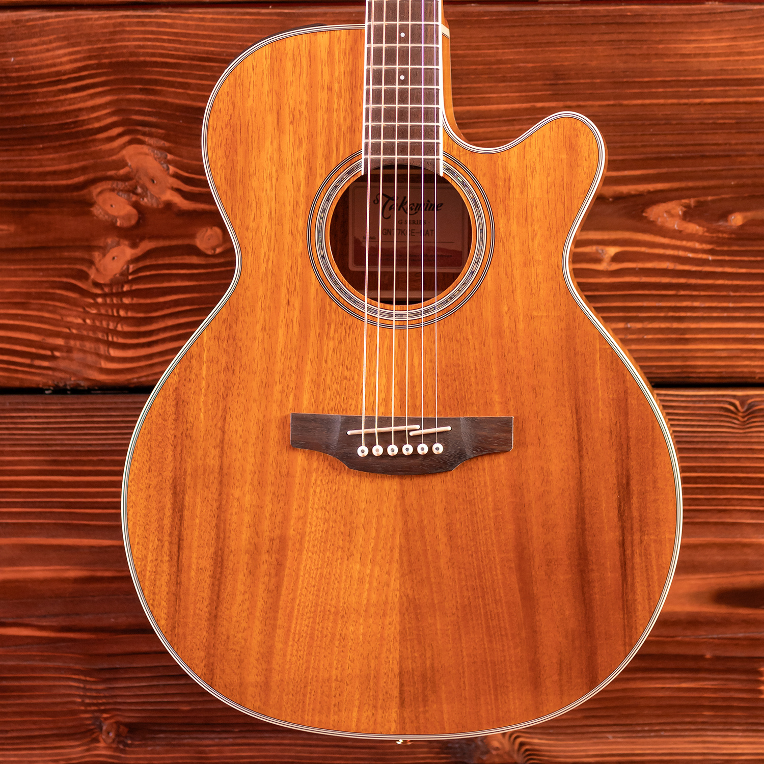 Takamine GN77KCE Acoustic/Electric Guitar, Natural - Music Freqs Store